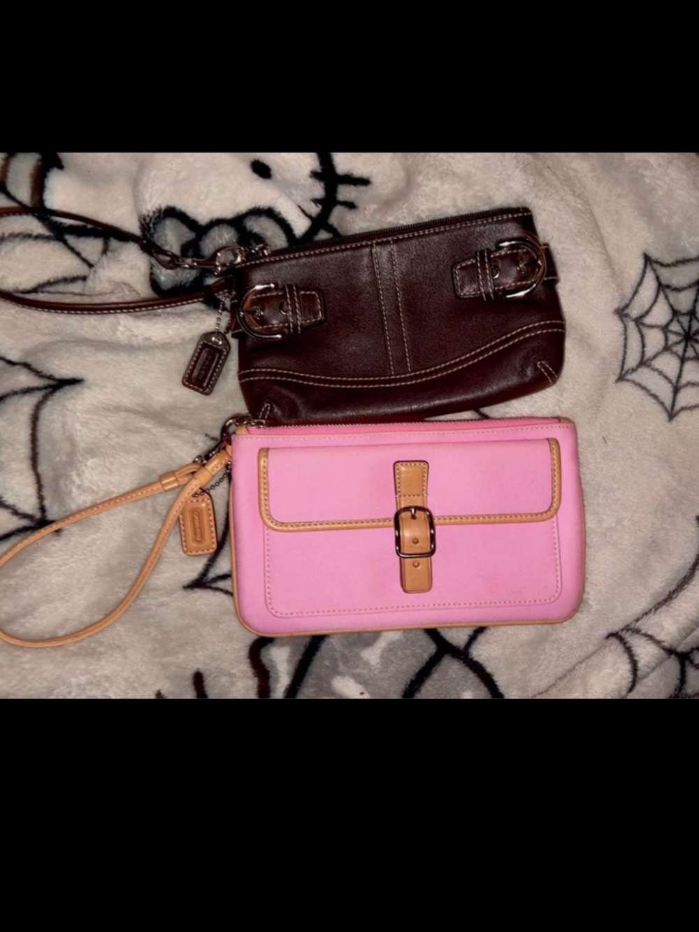 Brown sold, pink available on my page!